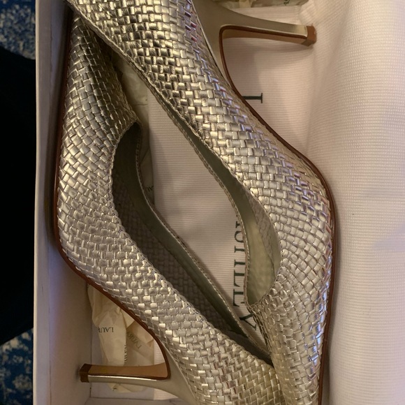 Laura Ashley Towne - S sparkle heels. - Picture 3 of 4